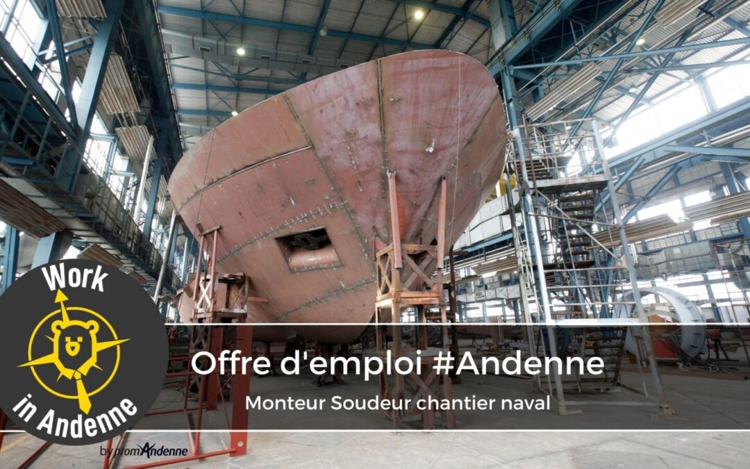 Monteur Soudeur sur chantier naval