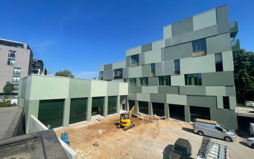 Le futur Poste du Service Incendie d’Ixelles : des travaux signés Artes TWT