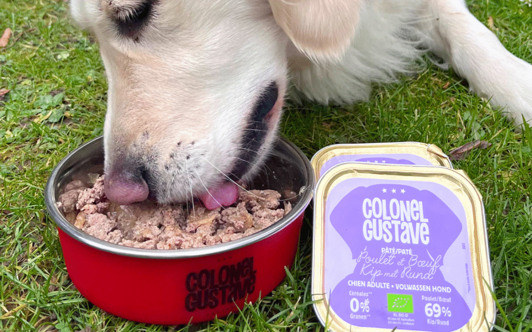 Colonel Gustave continue d’innover avec une nouvelle gamme de pâtés BIO pour chiens et chats