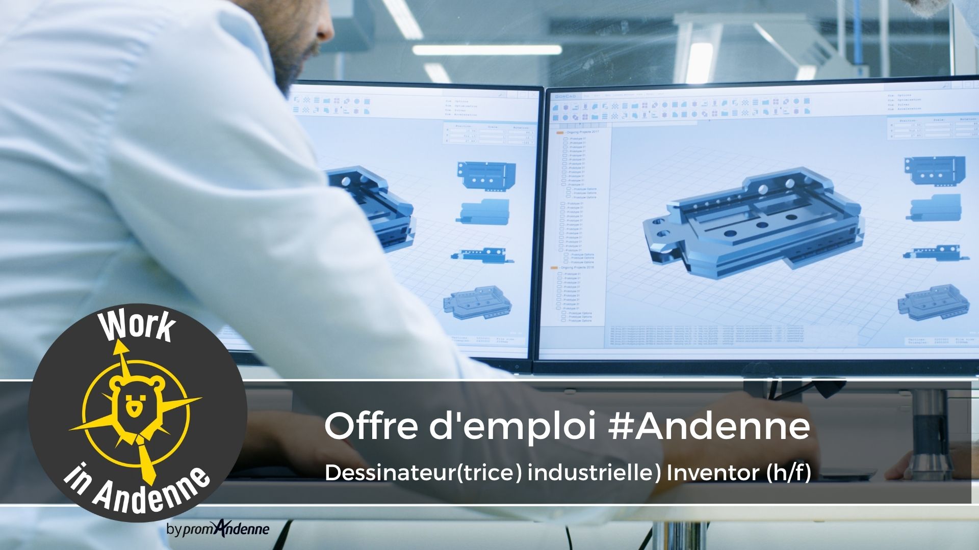 Dessinateur(trice) industriel(le) Inventor (h/f)
