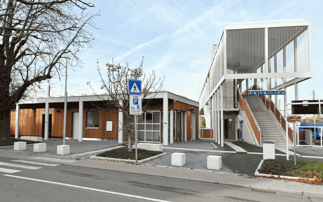 Nouvelle gare de Visé : un chantier majeur auquel a participé l’entreprise andennaise TMI