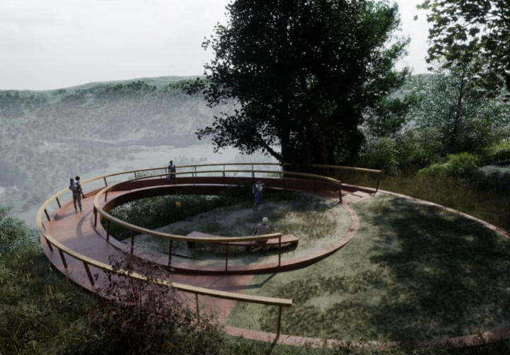 TMI Andenne réalise l’ellipse panoramique du Jambon