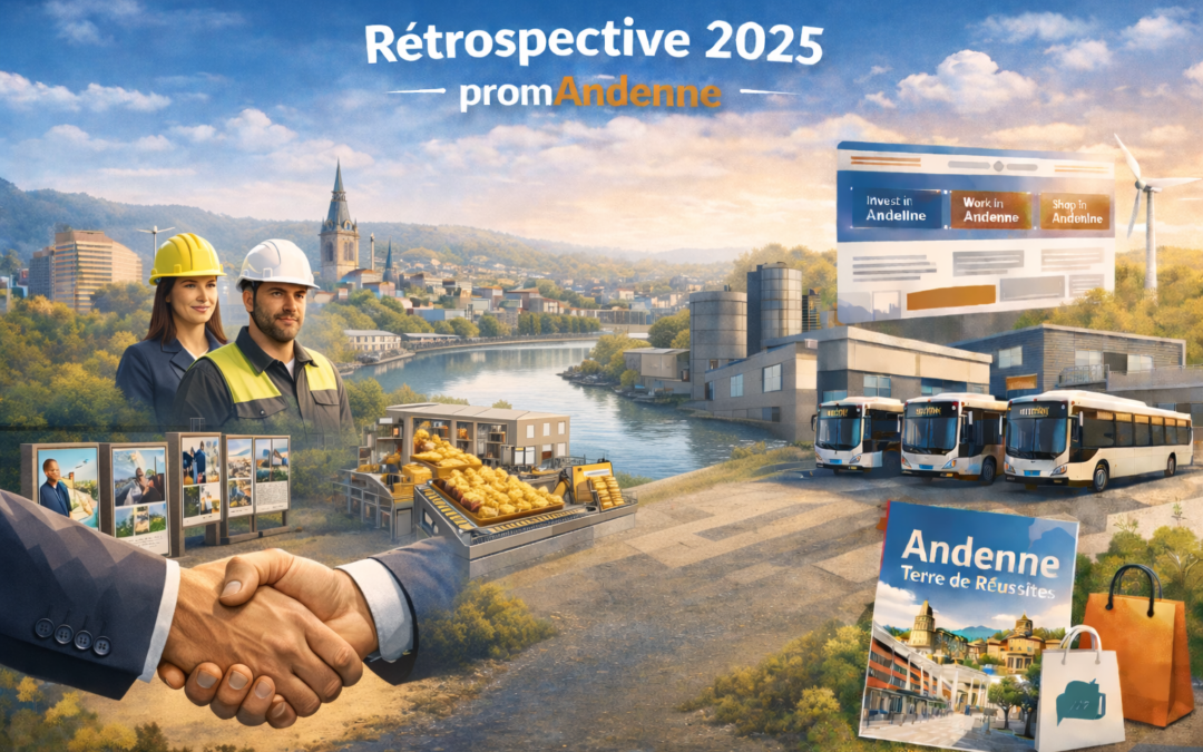Rétrospective 2025 : une année d’actions au service du développement économique d’Andenne