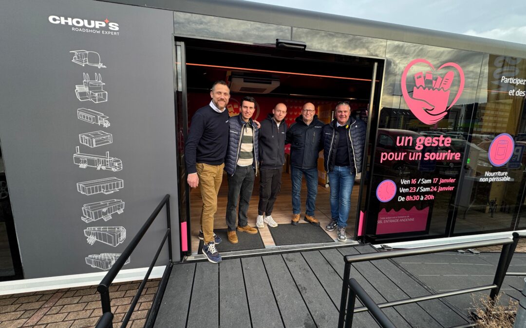 « Un geste pour un sourire » : une action solidaire portée par Choup’s avec des citoyens et le Colruyt d&rsquo;Andenne soutenus par radio Nostalgie
