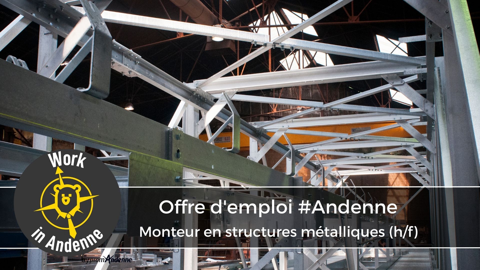 Monteur en structures métalliques (h/f)