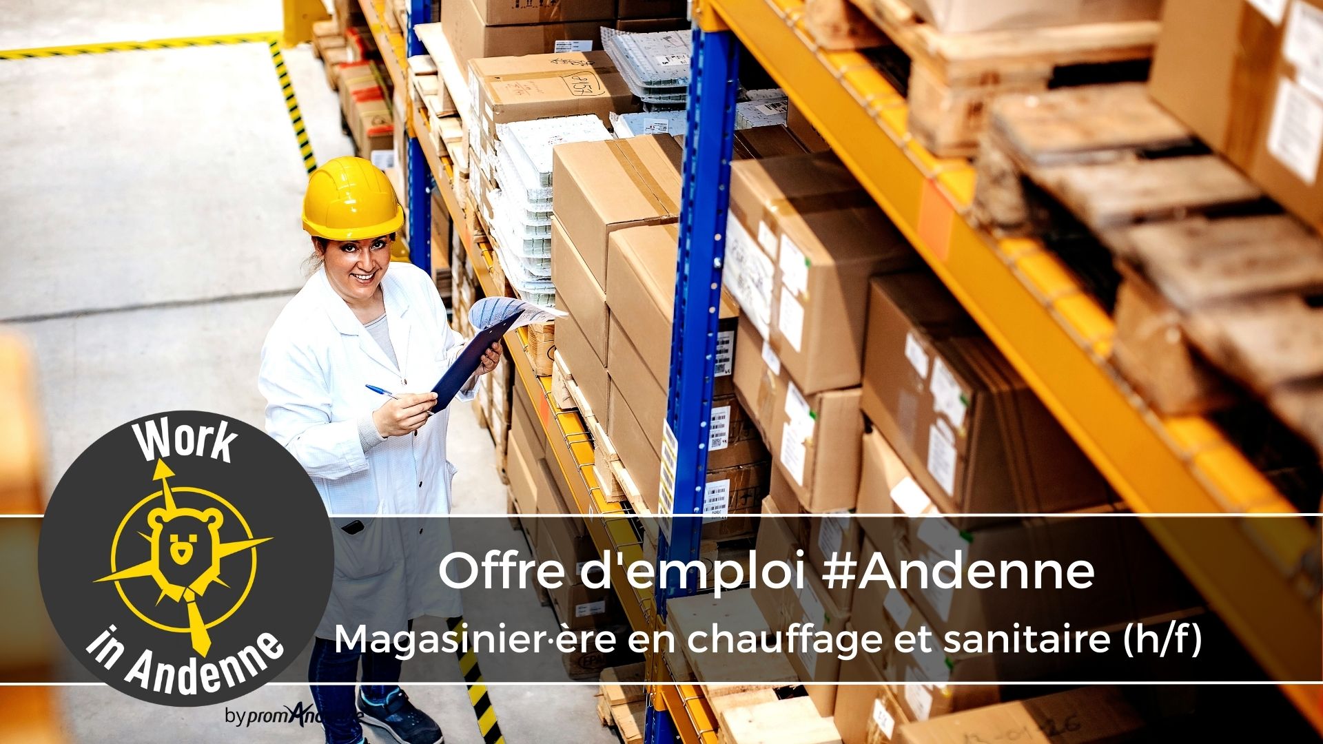 Magasinier·ère en chauffage et sanitaire (h/f)