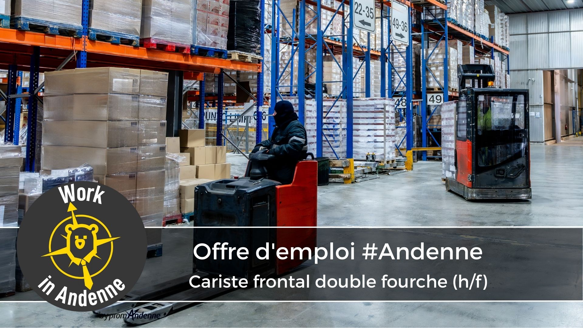 Cariste frontal double fourche (H/F)