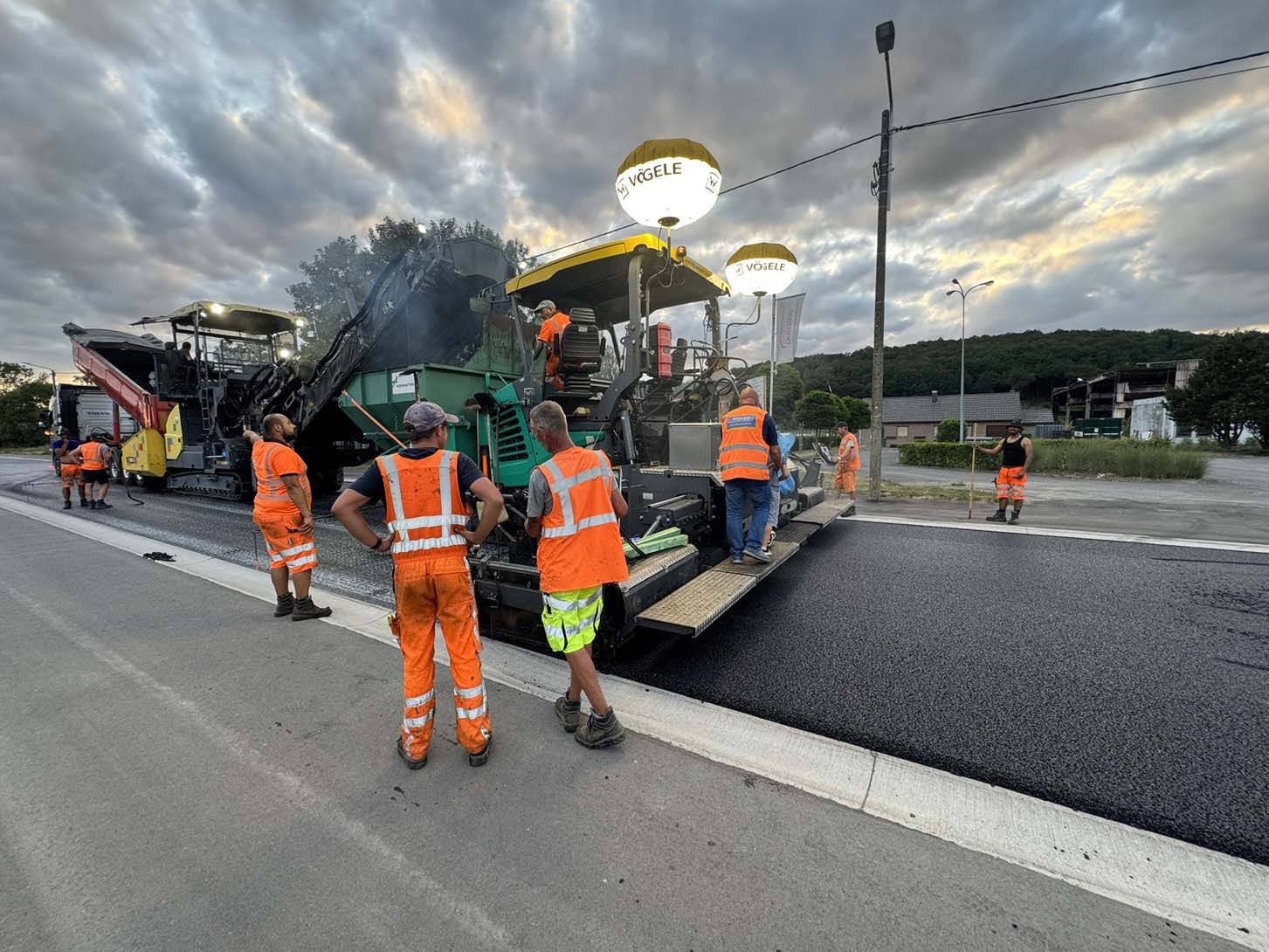 Fin des travaux de la route industrielle à Seilles en images