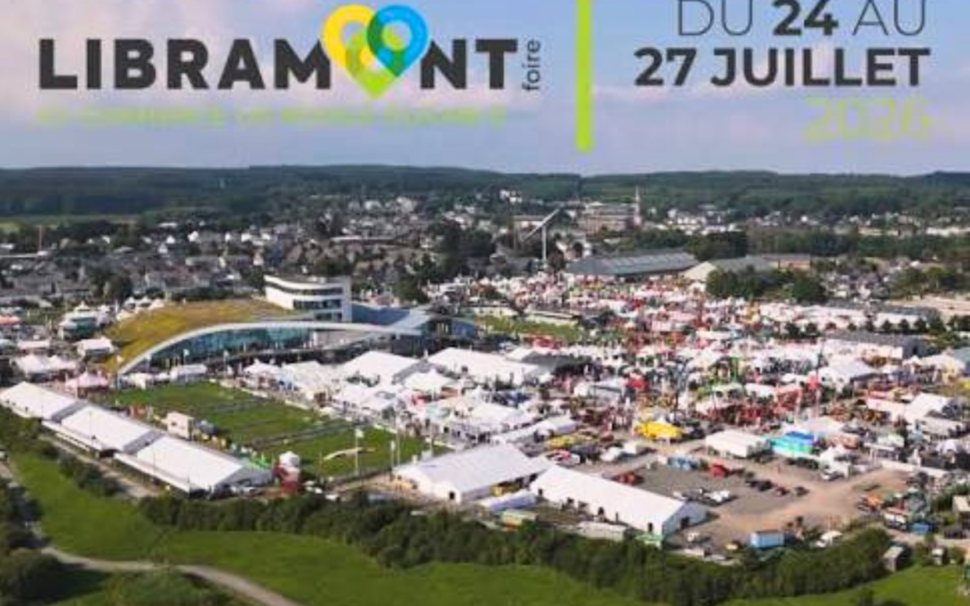 Foire de Libramont 2026 : la Scam, Atelier Robert, Nutrilor, Proxani et Lhoist y seront présentes
