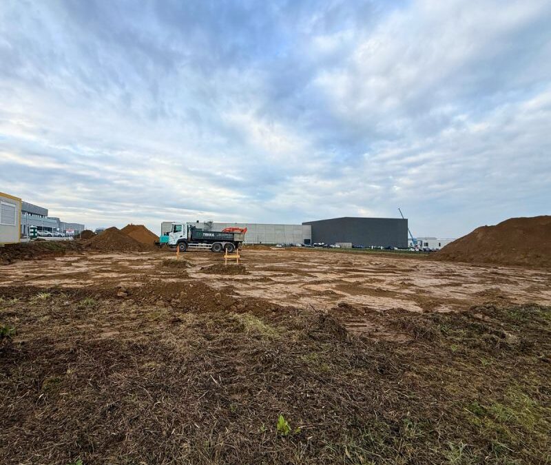 Les Ateliers Delbeque lancent la construction de leur nouveau site de production à Mécalys !